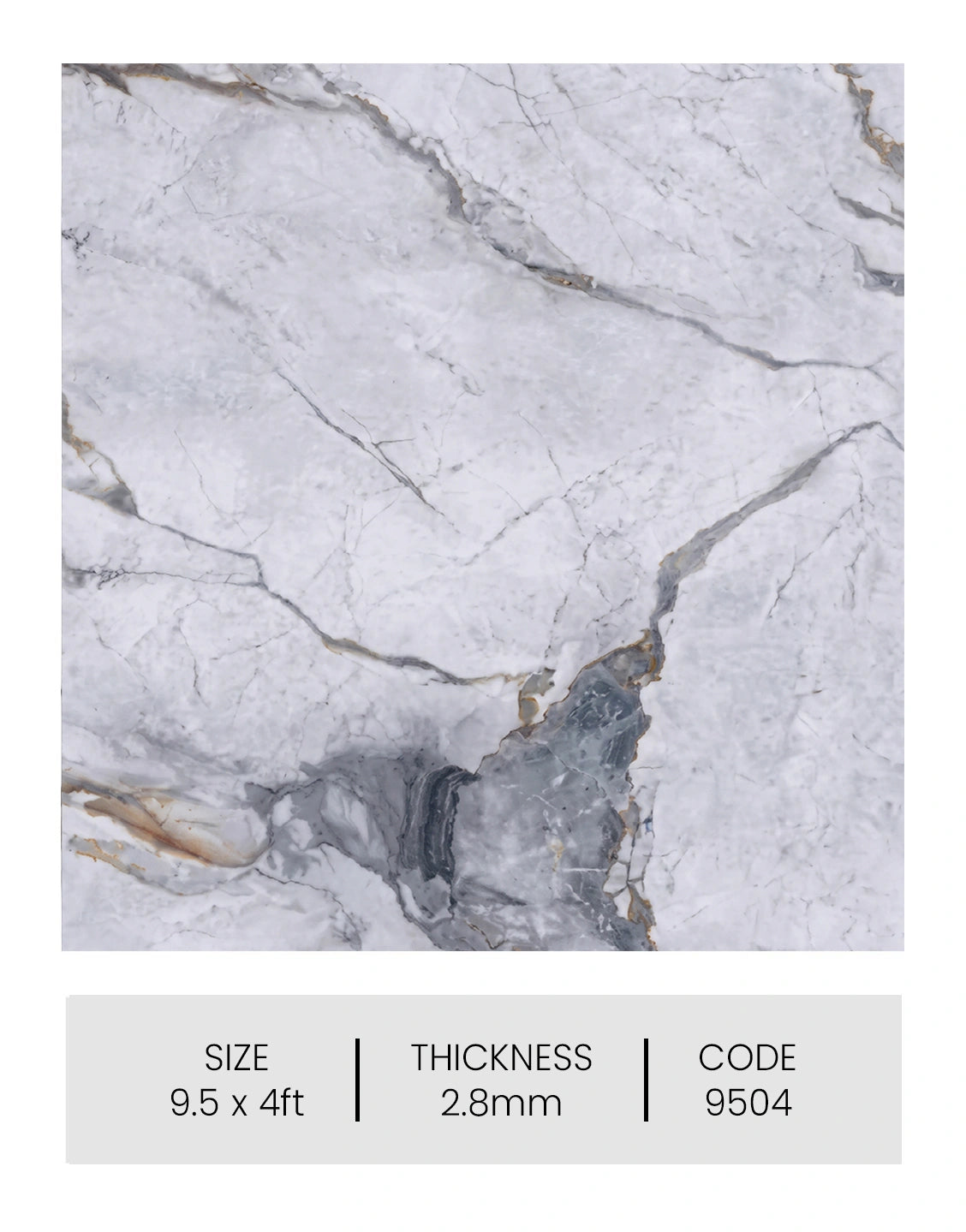 Wall Sheet (EU-9504), SPC wall sheet