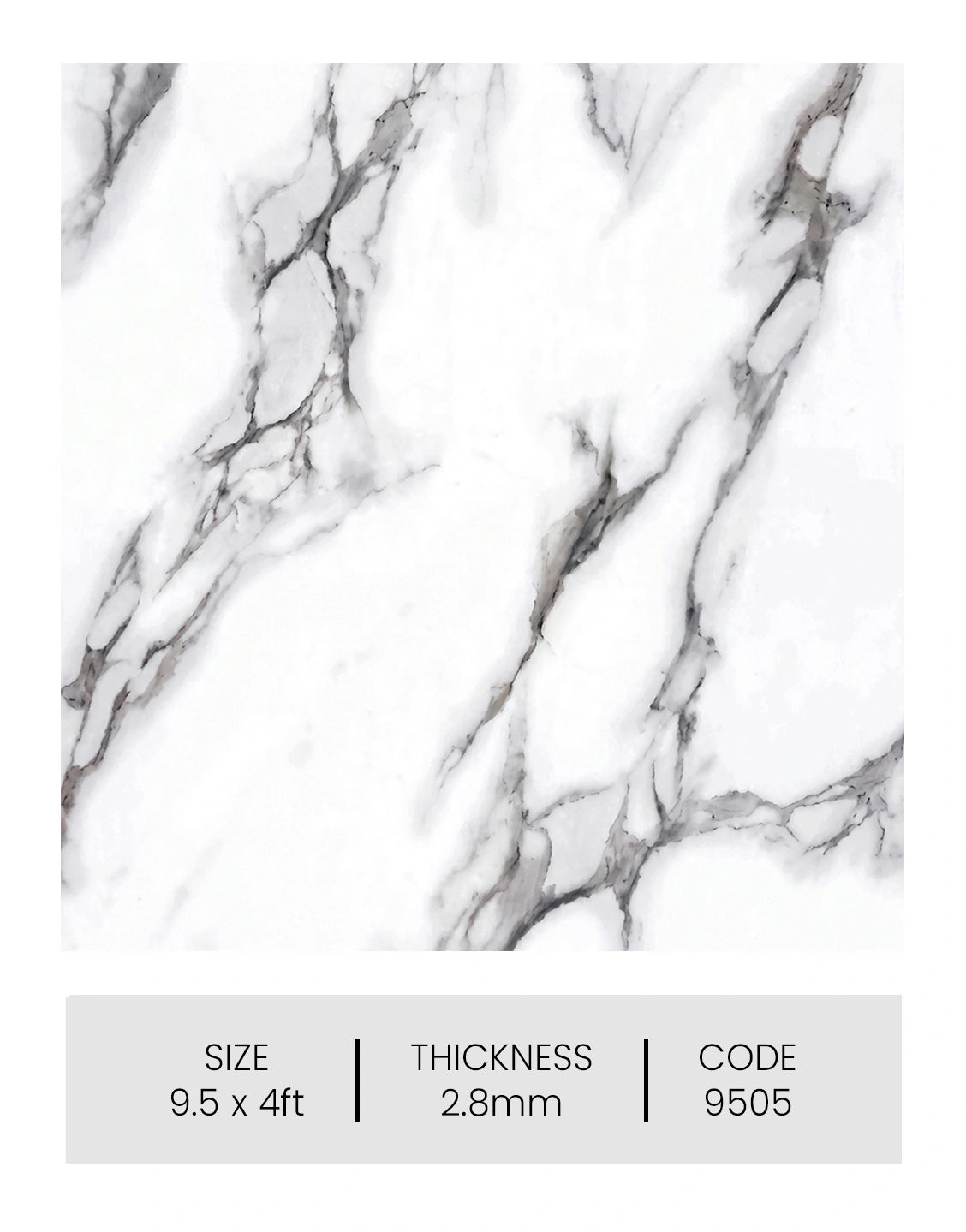 Wall Sheet (EU-9505), SPC wall sheet