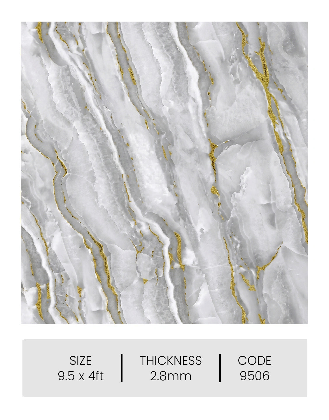 Wall Sheet (EU-9506), SPC wall sheet
