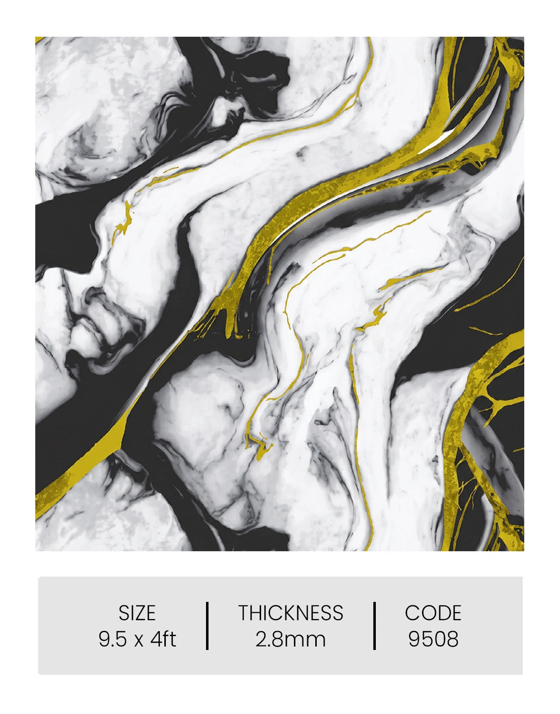 Wall Sheet (EU-9508), SPC wall sheet