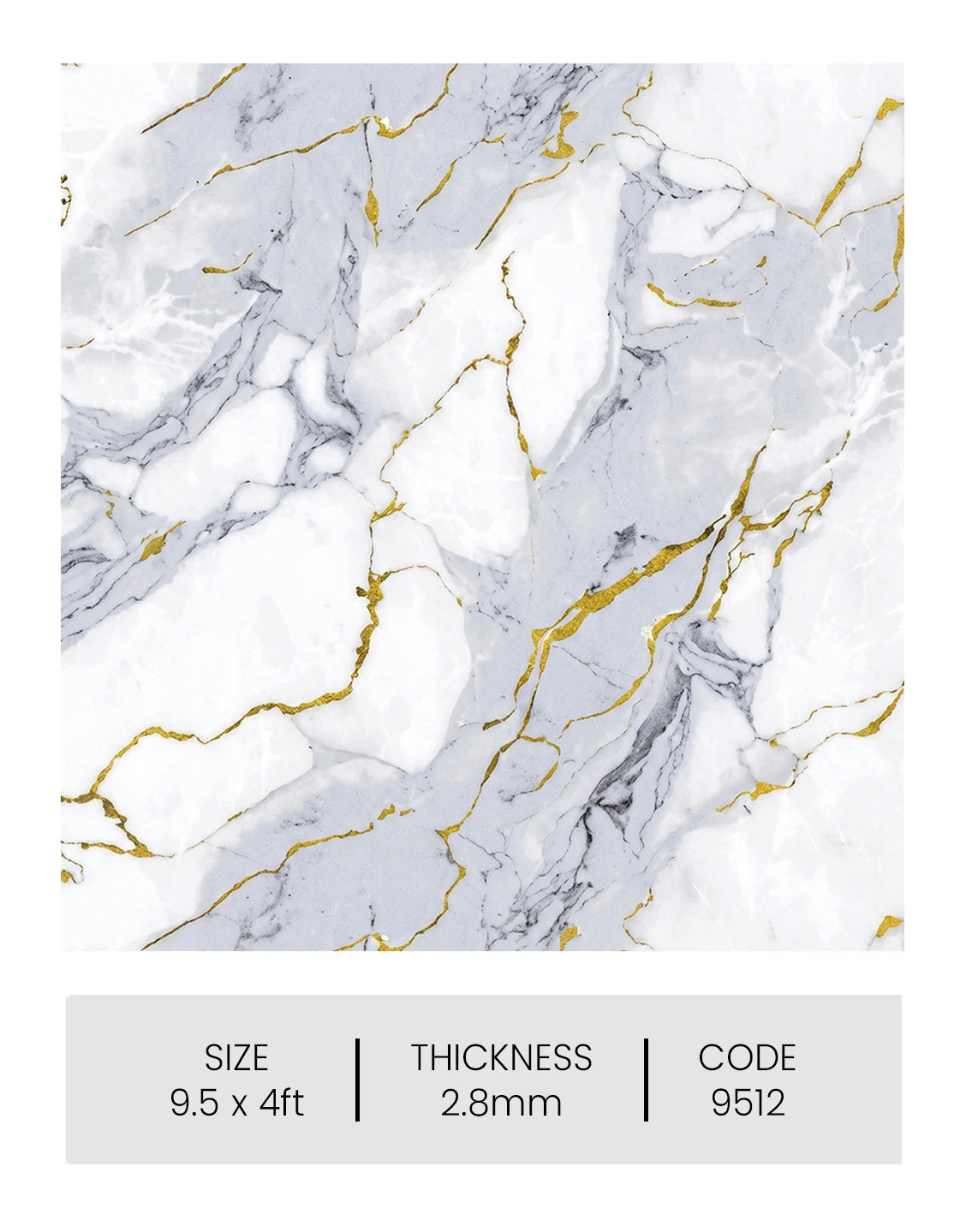 Wall Sheet (EU-9512), SPC wall sheet