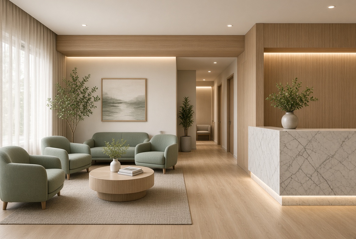 Clinic lounge interior
