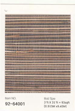 Jute wallcovering sample from 13 Colors BRONTE finest Jute Collection without Display, page 9