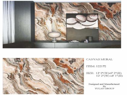 Canvas mural sample from 2025-26 IMPORTED CANVAS MURAL 320 DESIGNS, page 27