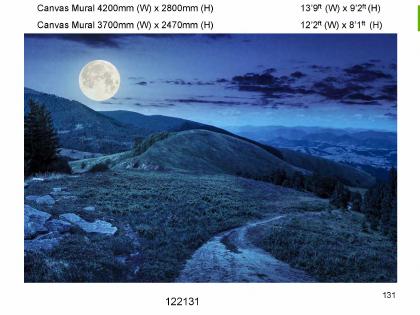 Canvas mural sample from 2025-26 IMPORTED CANVAS MURAL 320 DESIGNS, page 37