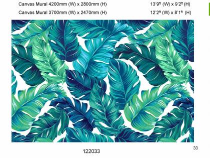 Canvas mural sample from 2025-26 IMPORTED CANVAS MURAL 320 DESIGNS, page 46