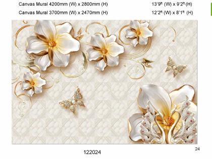 Canvas mural sample from 2025-26 IMPORTED CANVAS MURAL 320 DESIGNS, page 107