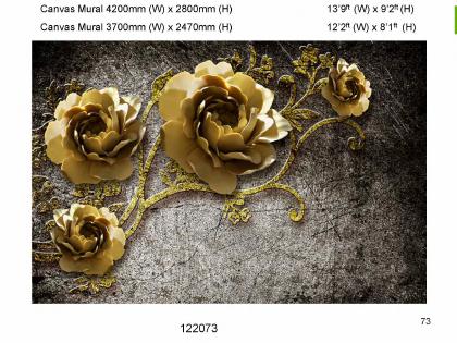 Canvas mural sample from 2025-26 IMPORTED CANVAS MURAL 320 DESIGNS, page 153