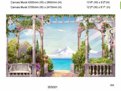 Canvas mural sample from 2025-26 IMPORTED CANVAS MURAL 320 DESIGNS, page 223