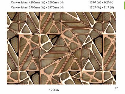 Canvas mural sample from 2025-26 IMPORTED CANVAS MURAL 320 DESIGNS, page 278