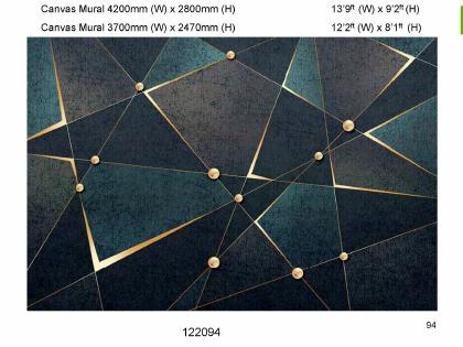 Canvas mural sample from 2025-26 IMPORTED CANVAS MURAL 320 DESIGNS, page 295