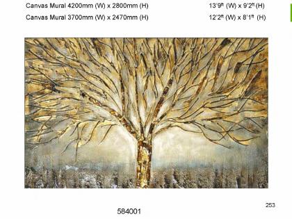 Canvas mural sample from 2025-26 IMPORTED CANVAS MURAL 320 DESIGNS, page 308