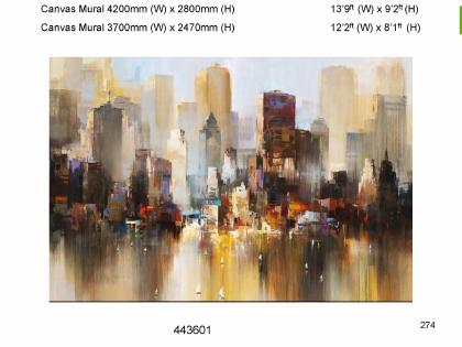 Canvas mural sample from 2025-26 IMPORTED CANVAS MURAL 320 DESIGNS, page 311