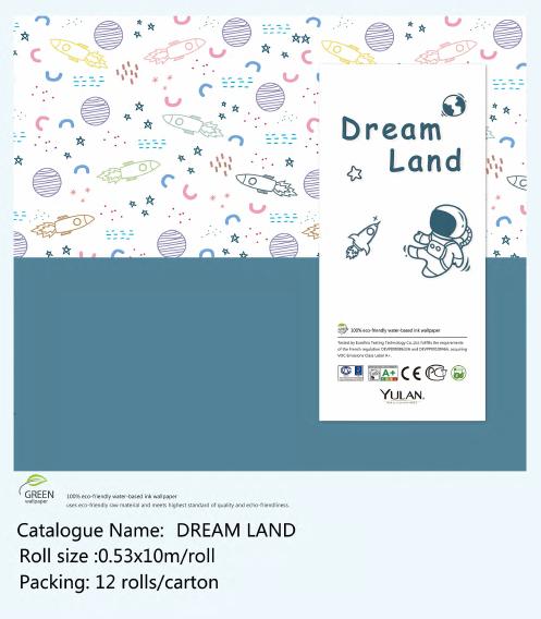 Wallpaper sample from DREAM LAND E-CATALOGUE, page 1
