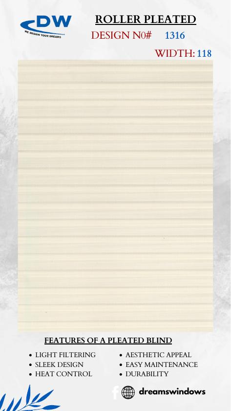 Pleated and jacquard sample from ROLLER  PLEATED AND JACQUARD (1300 3000 SERIES), page 4